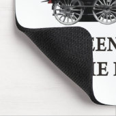 私は鉄道に勤めている マウスパッド (コーナー)