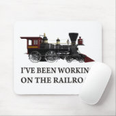 私は鉄道に勤めている マウスパッド (マウス)