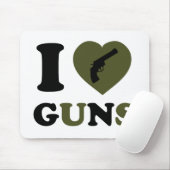 私は銃を愛します マウスパッド (マウス)