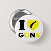 私は銃を愛します 缶バッジ (正面&裏面)