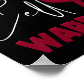 私は鎌状赤血球戦士 – 鎌状赤血球貧血Aw ポスター (角)