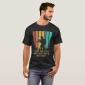 私は長い足の動物のストーカー狩りGのEmが好き Tシャツ (正面フル)