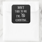 私は長い間話すなおもしろいい スクエアシール (バッグ)