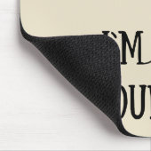 私は長い間話すなおもしろいい マウスパッド (コーナー)