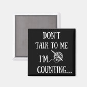 私は長い間話すなおもしろいい マグネット (正面/裏面)