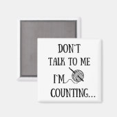 私は長い間話すなおもしろいい マグネット (正面/裏面)