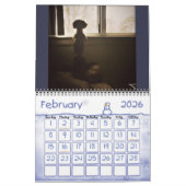 私は長い髪のミニチュアダックスフントが大好き カレンダー (2月 2026)