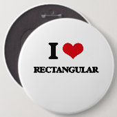 私は長方形を愛します 缶バッジ (正面&裏面)
