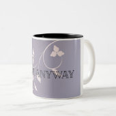 私は開花 ツートーンマグカップ (正面右)