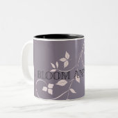 私は開花 ツートーンマグカップ (正面左)