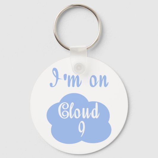 私は間抜けTシャツ9枚とギフト9枚を着ている。 キーホルダー (正面)