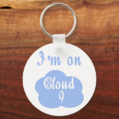 私は間抜けTシャツ9枚とギフト9枚を着ている。 キーホルダー (正面)