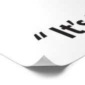 私は間違ったバッグ、洗濯のジョーク、ヴィンテージを拾った ポスター (角)