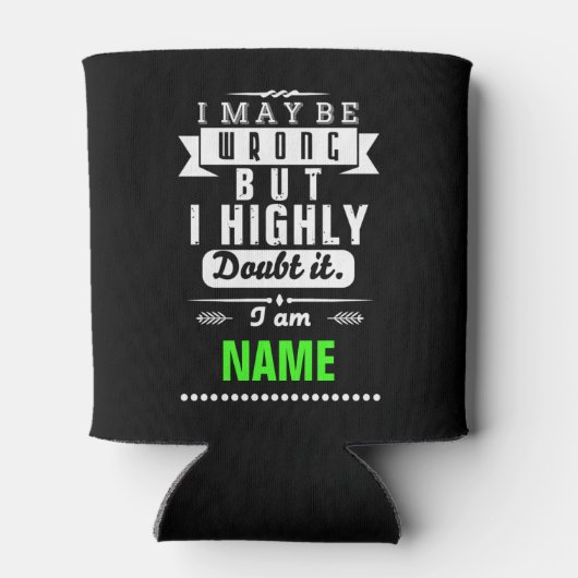 私は間違っているかもしれないが、私は非常に疑っている名前はクールできる 缶クーラー (裏面)