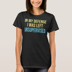 私は防衛で離れは監視を受けた Tシャツ