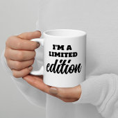 私は限定版で台本はっきりしたの肯定だ コーヒーマグカップ