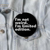 私は限定版風変わりではないユニーク 缶バッジ (インサイチュ)