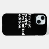 私は限定版風変わりではないユニーク Case-Mate iPhoneケース (裏面 (横))