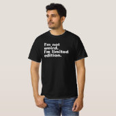 私は限定版風変わりではないユニーク Tシャツ (正面フル)