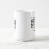 私は限定版風変わりではない コーヒーマグカップ (中央)