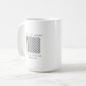 私は限定版風変わりではない コーヒーマグカップ (正面左)