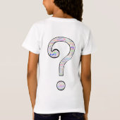 私は陰謀論を愛します Tシャツ (裏面)