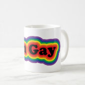 私は陽気です コーヒーマグカップ (正面右)