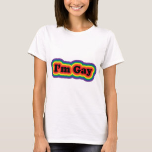 私は陽気です Tシャツ