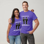 私は陽気なすべての結婚を均等に支えます- Tシャツ (ユニセックス)