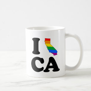 私は陽気なカリフォルニアを愛します コーヒーマグカップ