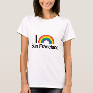 私は陽気なサンフランシスコ- .PNG --を愛します Tシャツ