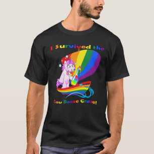 "私は陽気な酒宴の巡航を生き延びました! " Tシャツ