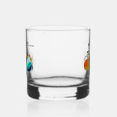 私は隠れてはいないし、私は混じり合っていおもしろいる ウイスキーグラス (右)