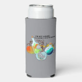 私は隠れてはいないし、私は混じり合っていおもしろいる スリム缶クーラー (Seltzer裏面)