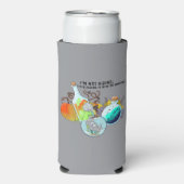 私は隠れてはいないし、私は混じり合っていおもしろいる スリム缶クーラー (Seltzer正面)