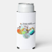 私は隠れてはいないし、私は混じり合っていおもしろいる スリム缶クーラー (Seltzer正面)