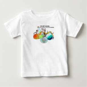 私は隠れてはいないし、私は混じり合っていおもしろいる ベビーTシャツ