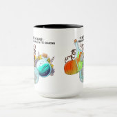 私は隠れてはいないし、私は混じり合っていおもしろいる マグカップ (中央)