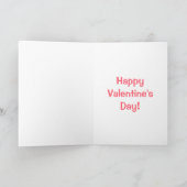 私は雌ヒツジのかわいいヒツジのしゃれのユーモアを愛します シーズンカード (内部)