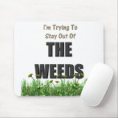 私は雑草を避けることを試みています マウスパッド (マウス)