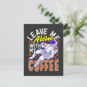 私は離れコーヒーを飲んで一人で ポストカード (スタンド正面)