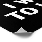 私は離れ ポスター (角)