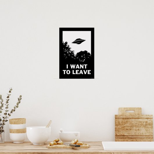 私は離れ ポスター (キッチン)