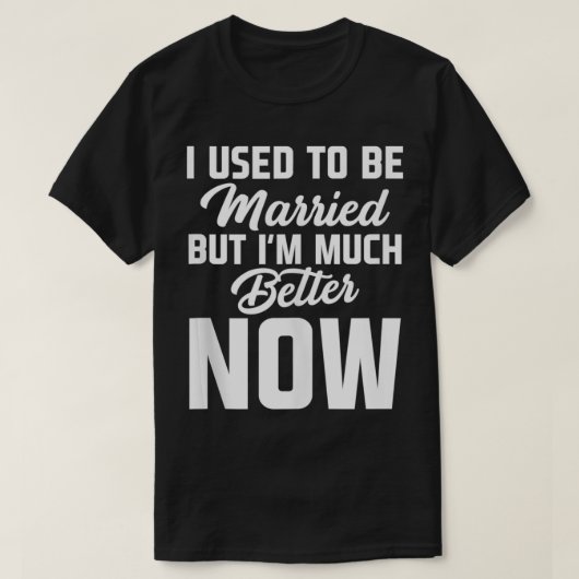 私は離婚した離婚結婚したのパーティーをおもしろい持っていた Tシャツ (デザイン正面)