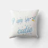 私は雪かわいこちゃん クッション (裏面)