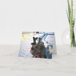 私は雪が嫌いだ。 カード