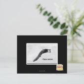 私は雪が降っている。 ポストカード (スタンド正面)