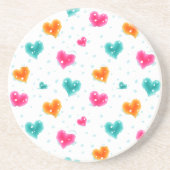 私は雪のクリスマスが大好きだ コースター (正面)