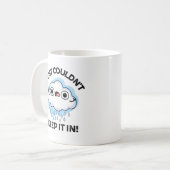 私は雲のパ保ンにそれができなかおもしろいった コーヒーマグカップ (正面左)