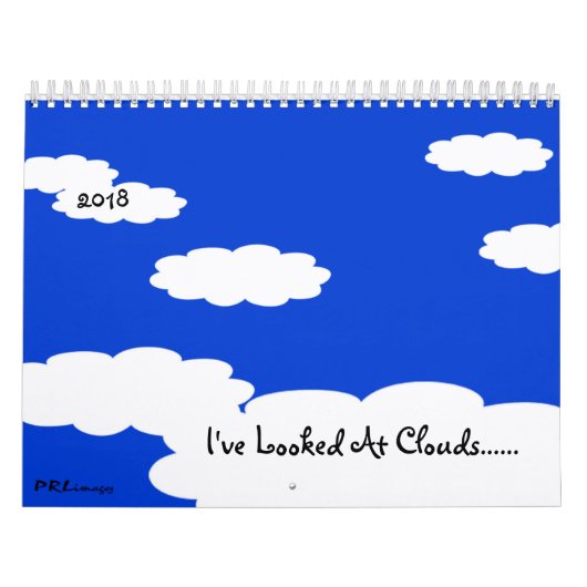 私は雲2018のカレンダーを見ました カレンダー (カバー)